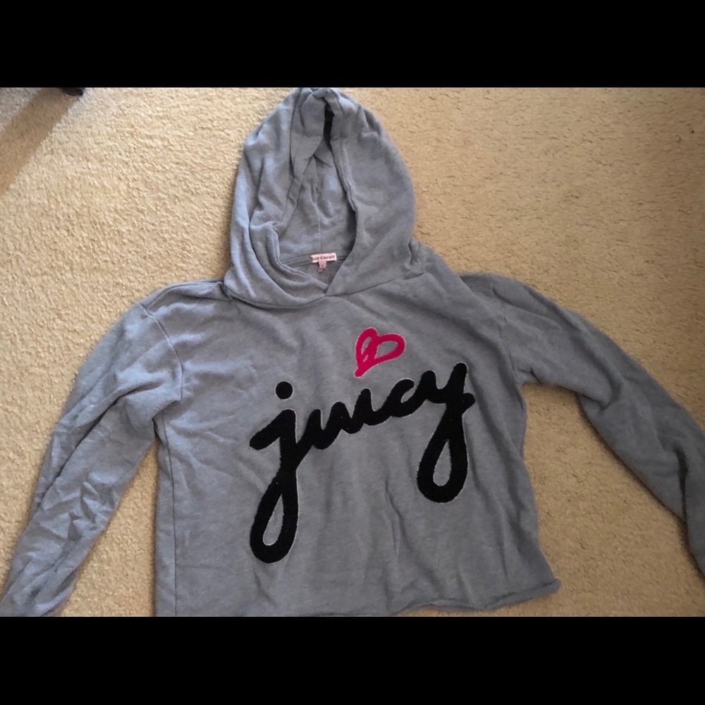 Juicy Couture cropped sweatshirt